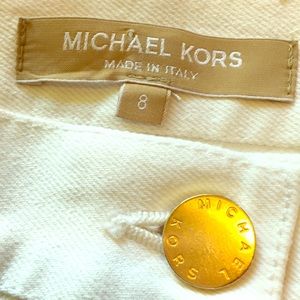 MICHAEL KORS , WHITE JEANS size 8
